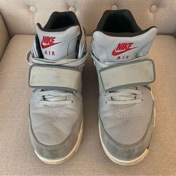 Nike Air Trainer Victor Cruz 'Wolf Grey' Leather 777535-001 Size 13 - Picture 8 of 10